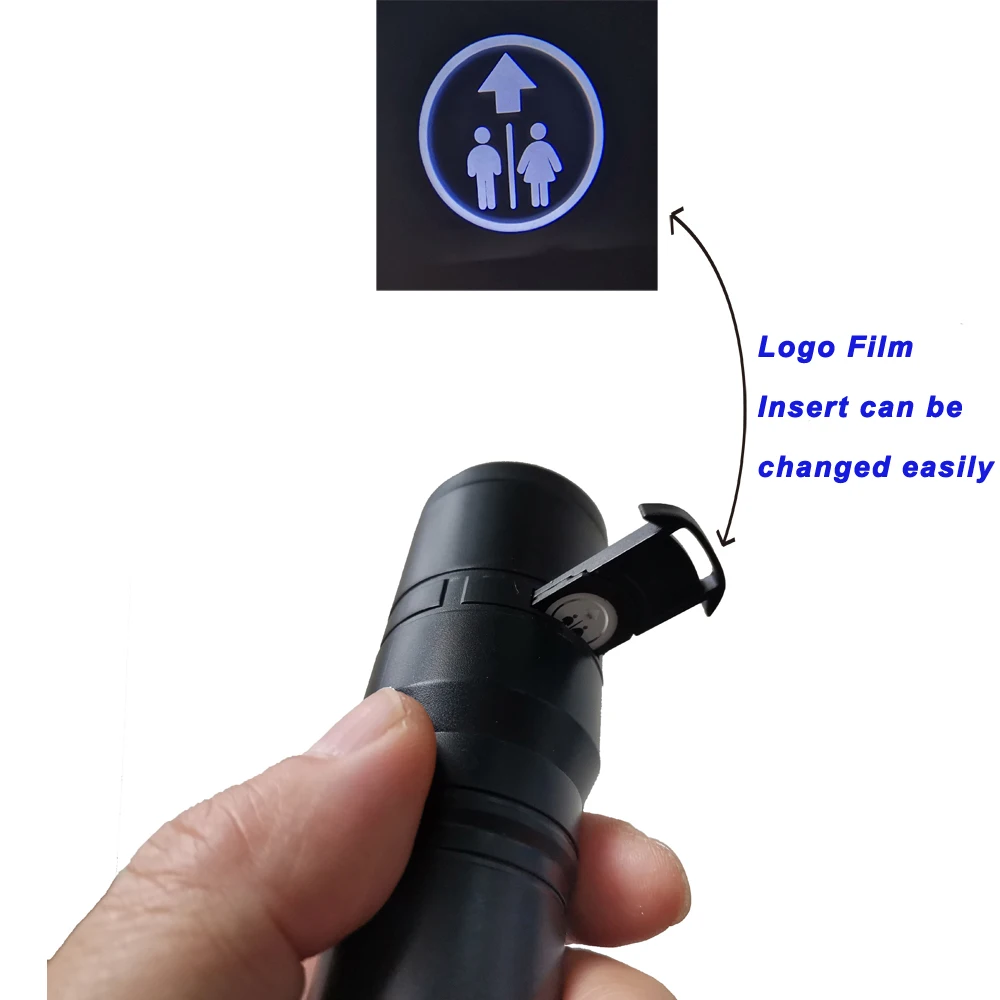 2024 high-definition projection flashlight