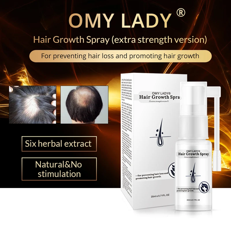 Sell in bulk ginseng extract omy lady extra strength version hair growth spray for preventing hair loss and promoting hair growt