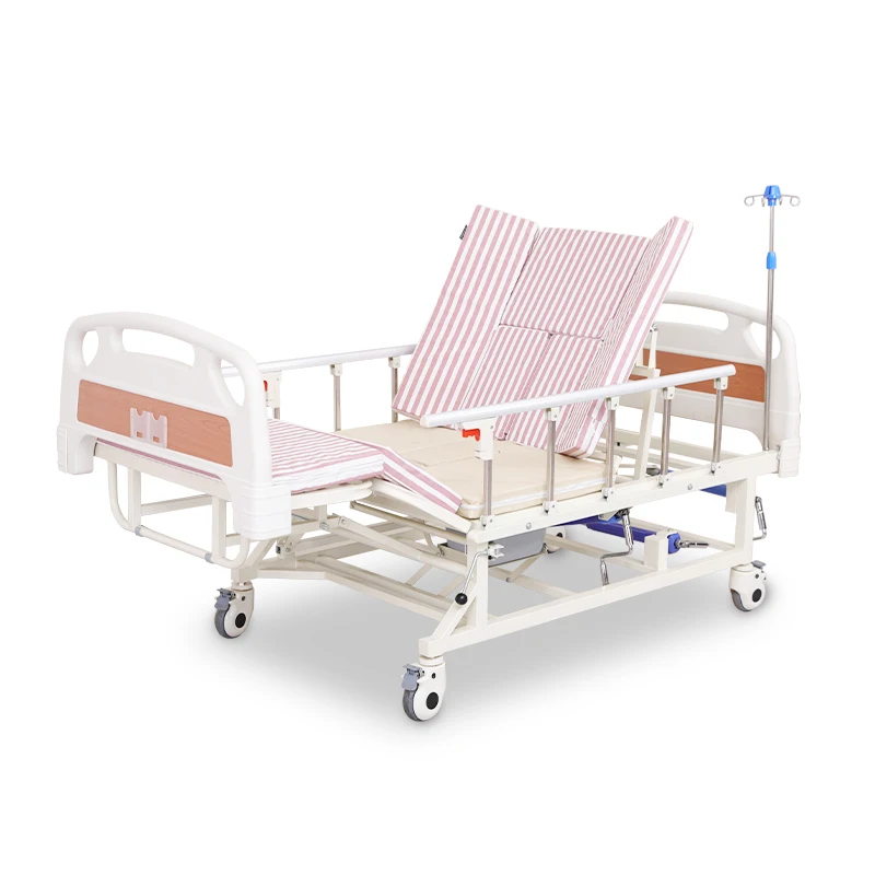 Medical Equipment Multifunction Medical Bed for Home Care Hospital Manual Medical Bed Best Price Foldable Nursing Beds