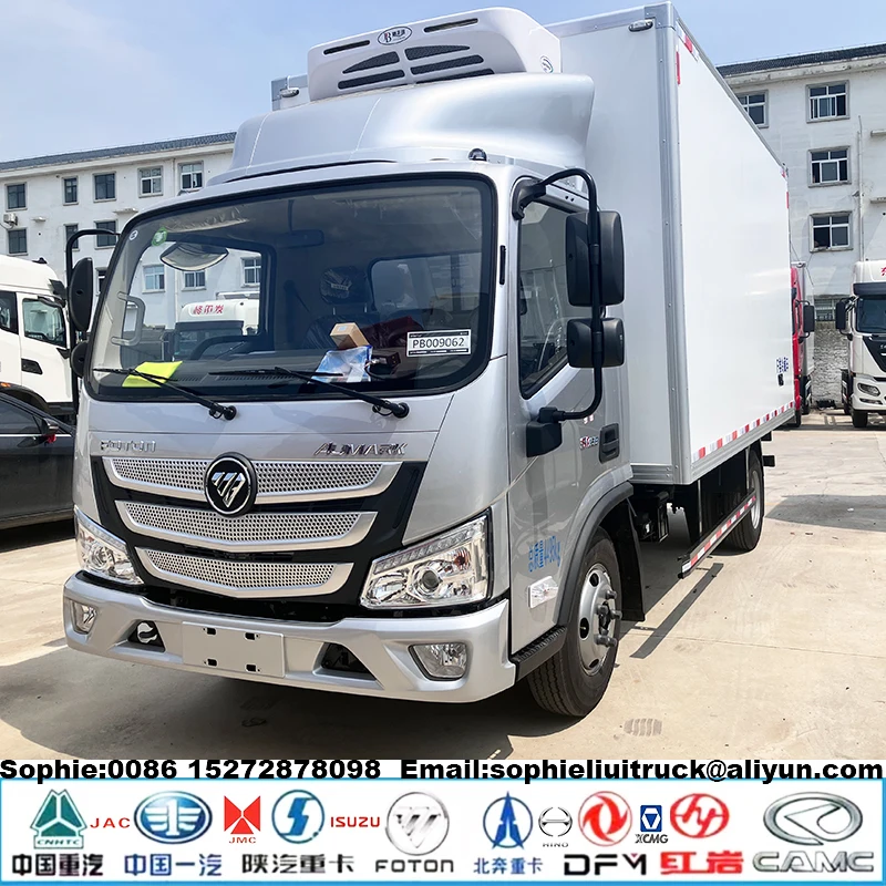 FOTON AUMARK 4x2 5T Перевозчик термо король свежих фруктов мясо морепродукты мороженое холодное хранение автомобиль морозильник рефрижератор