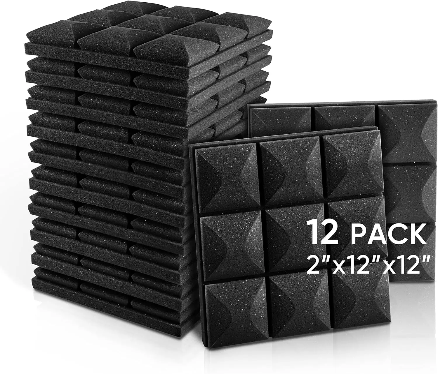 Wholesale Price Fireproof melamine 12x12x2 sound-absorbing Acoustic Panels