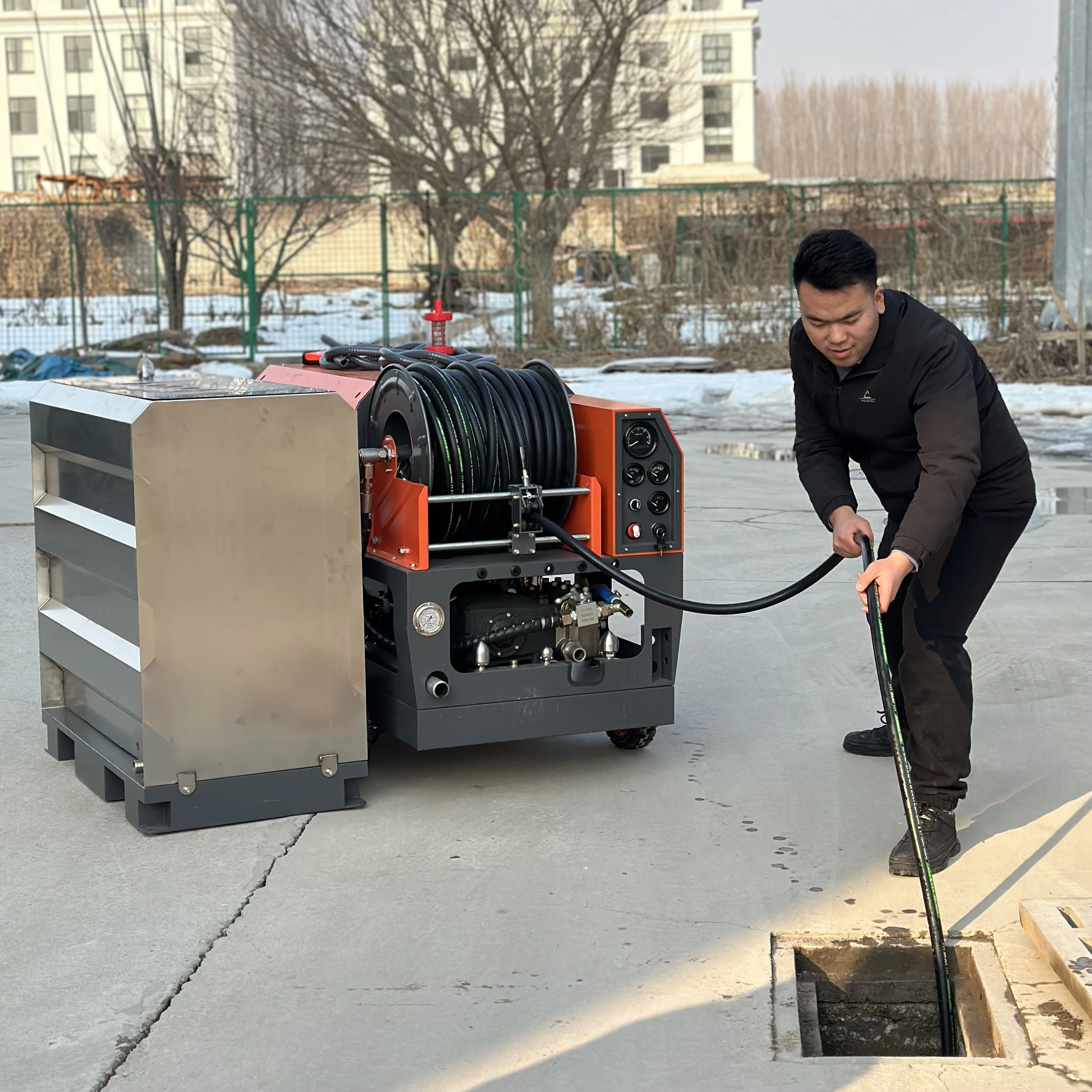 can customization affordable  Anti-corrosion Anti-vibration How many pipelines to clean sewer jetter machines