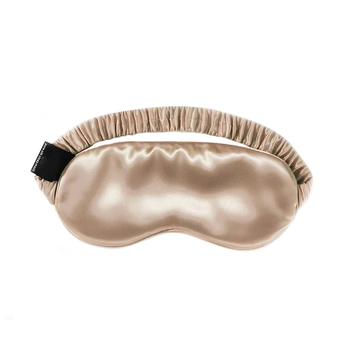 Hot Selling 6A 100% Real Silk Sleeping Silk Eyemask Custom 22mm Mulberry Silk Eye Mask