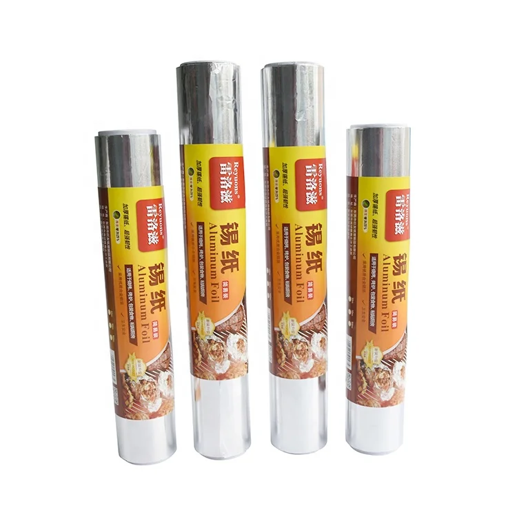Different Catering Food Packing  Heavy duty Aluminum Foil Roll for Household Barbecue