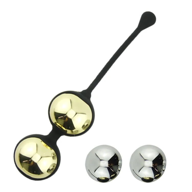 
Pelvic Floor Metal kegel Exercise in Vagina Balls Metal for Women Shrink Vagina Muscle Ben Wa Balls Metal Kegel Balls Set 