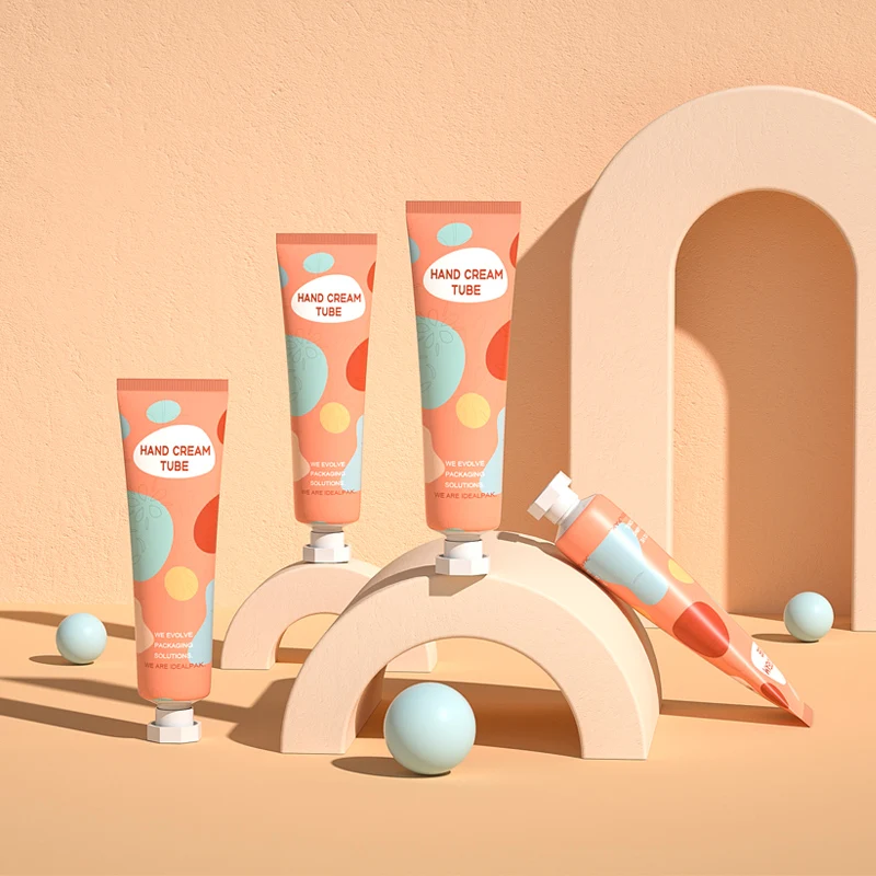 Luxury Custom Cosmetic Packaging Tube 70g Hand Cream Sunscreen Aluminum-Plastic Tube