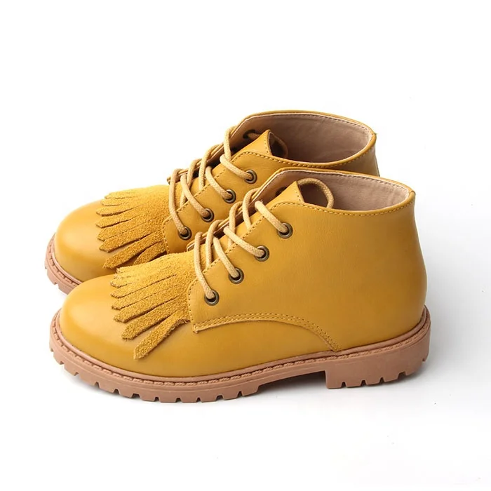 Mix Color Fashionable Kids Leather Boots Girls Children Boots