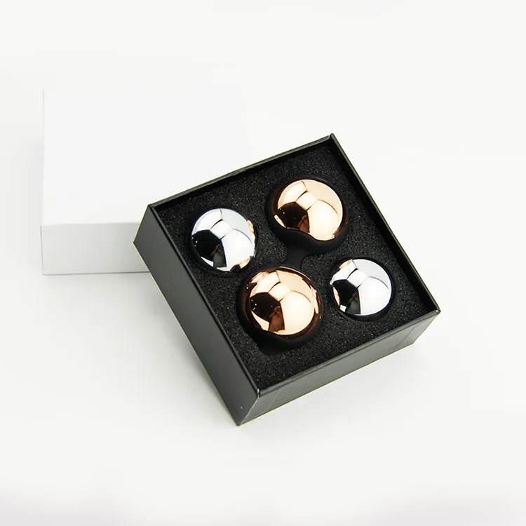 
Pelvic Floor Metal kegel Exercise in Vagina Balls Metal for Women Shrink Vagina Muscle Ben Wa Balls Metal Kegel Balls Set 