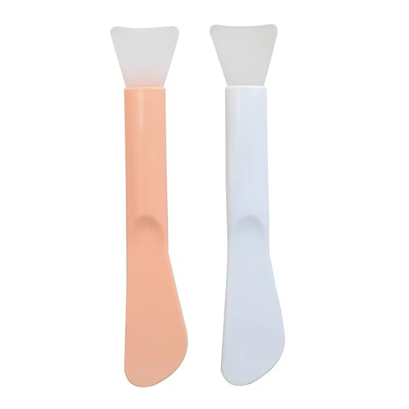 YRX Silicone Facial Women Dual Head Scraper Plastic Evenly Applying Easy To Clean Soft Comfortable Man Brush Face Mask Brush