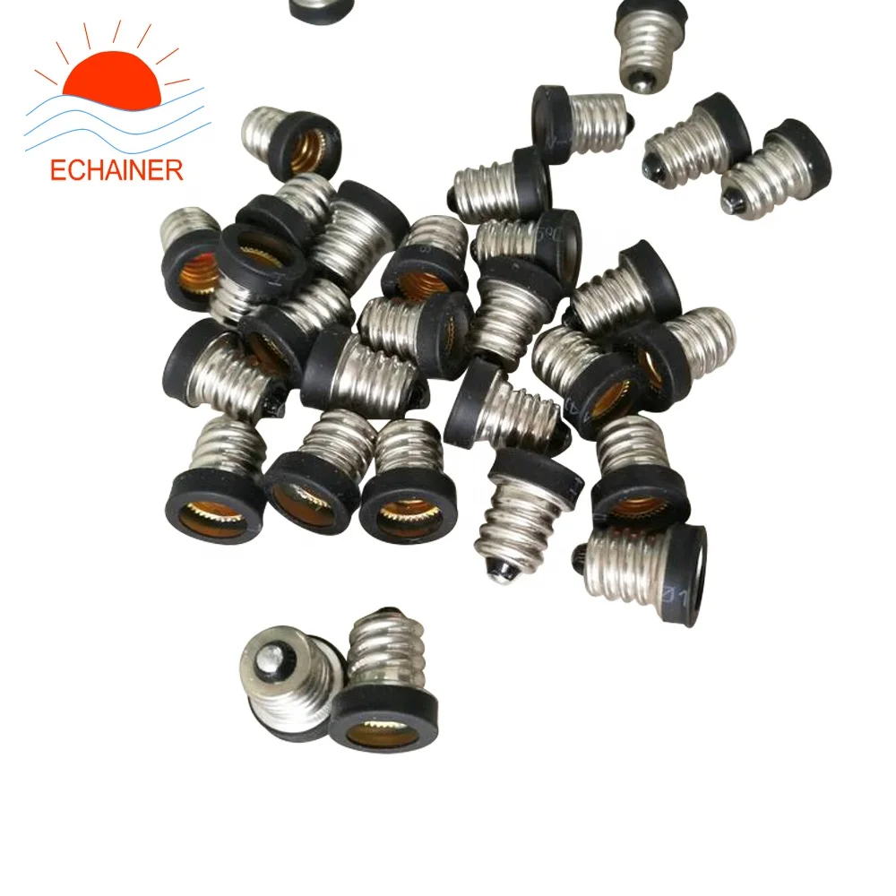 E12 to E10 Lamp Socket Bulb Holder Adapter Base LED Light Adapter Converter