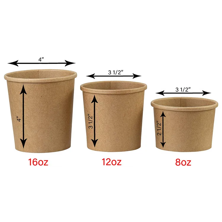 
Modern Design High Efficiency Food Grade Paper Cup For Hot Or Cold Food 