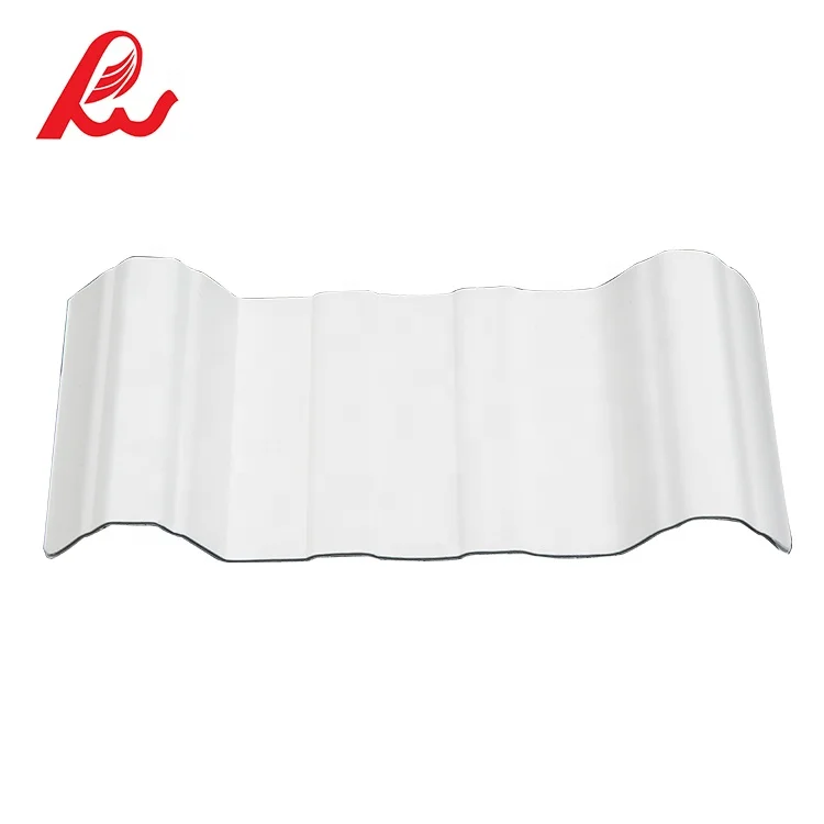 New design hot in 2023 Roundwave apvc roof tile pvc roof tile