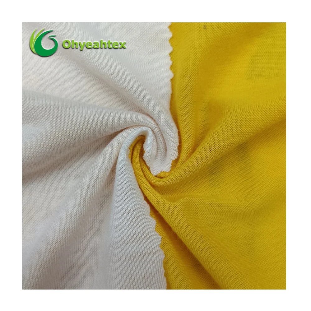 Soft Heat-Resistant Knit Recycled 100% Polyester Jersey Fabric For Dress