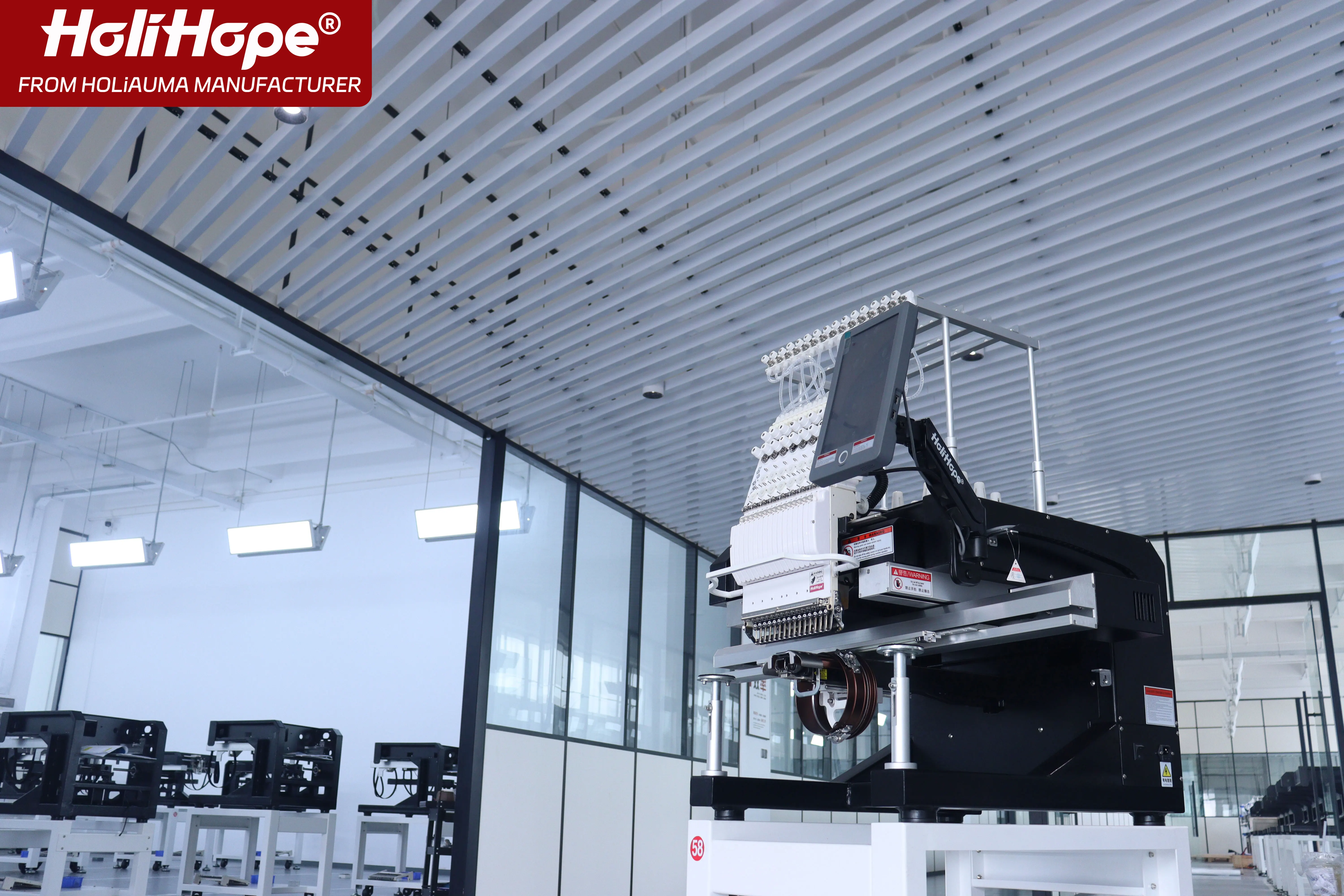 Cheap Price Embroidery Machine Single Head HO1501N-AI 15 Needles Automatic Small Cap Flat T shirt Embroidery Machine For Sale