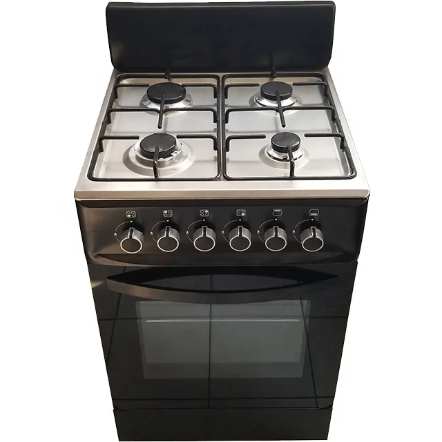 Kitchen 4 burners gas or electric free standing gas stove with oven