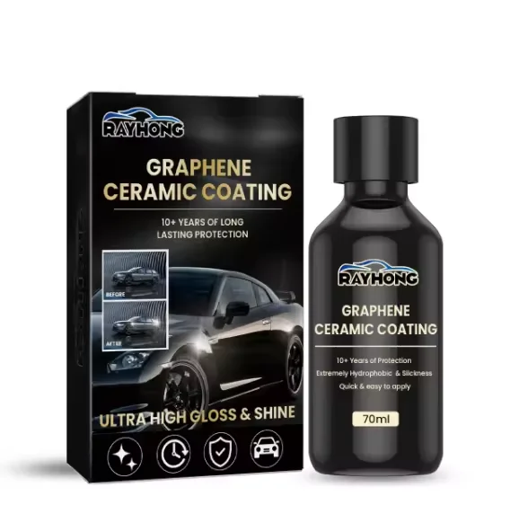 Wholesale Rayhong Waterproof Coating Sealing Glaze Maintenance Car Paint Car Graphene Ceramic Coating Kit