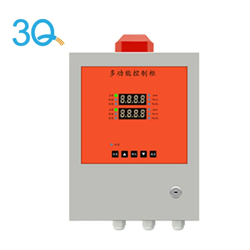 3Q Multi-channel gas alarm control panel for gas leak detector gas detection system in stock factory