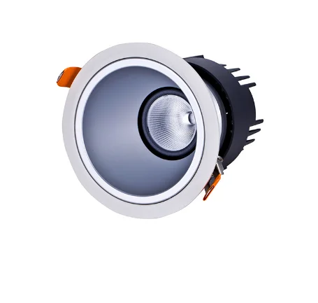 Cutout 90mm embedded LED COB hotel application wall washer ceiling downlights 24w for project spotlight downlight