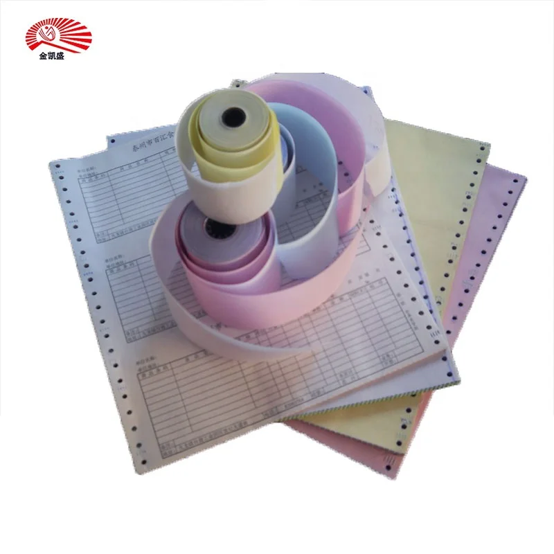 
Various Size Custom cash receipt for pos/ atm machine ncr carbonless paper rolls 