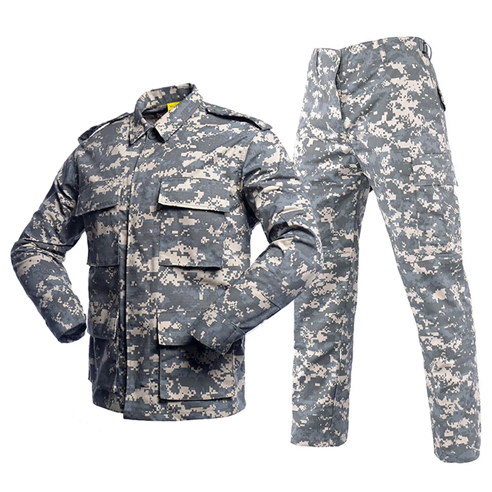 China Cema Tactical Uniform BDU Combat Camouflage Ripstop Trousers Cargo Tactical Pants Trousers