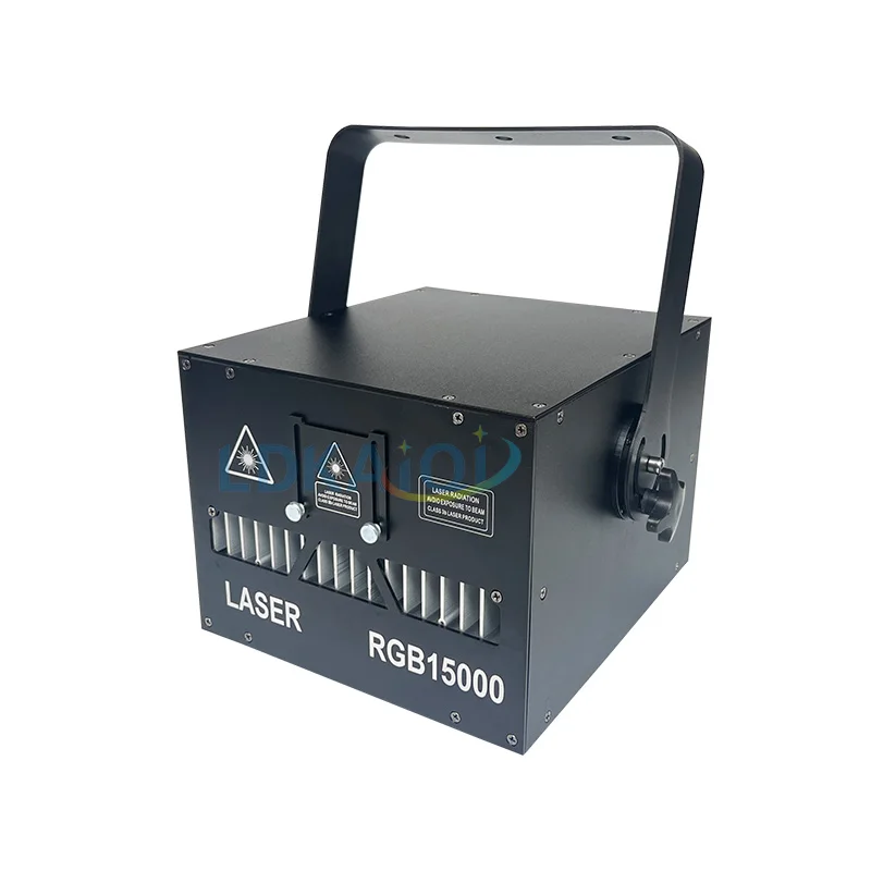 15W dmx full color RGB laser light party lights laser stage light disco