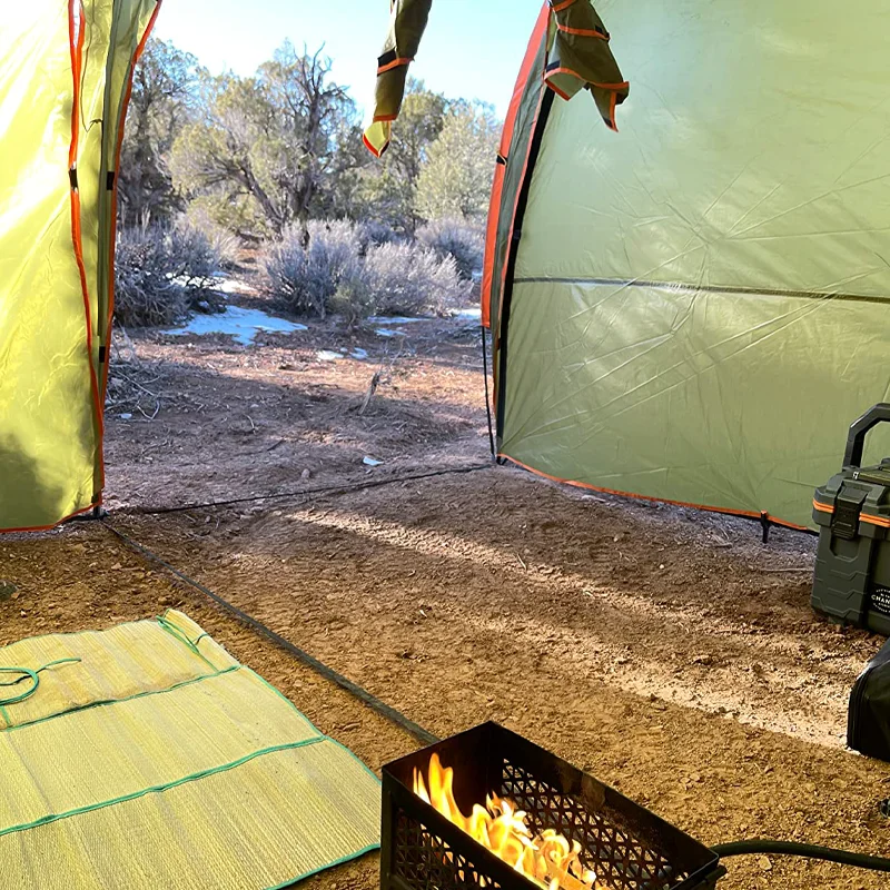 2024 Hot selling outdoor portable camping car tail tent family road trip barbecue rain shade multi-person tent