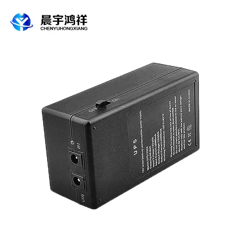 Wifi Router Dedicated Mini UPS DC UPS 9V1a 29.6wh 4000mah Backup Mobile Power Supply