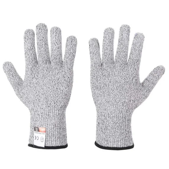 Cut resistant fabric UHMWPE knitted fabric for tactical cut resistant gloves