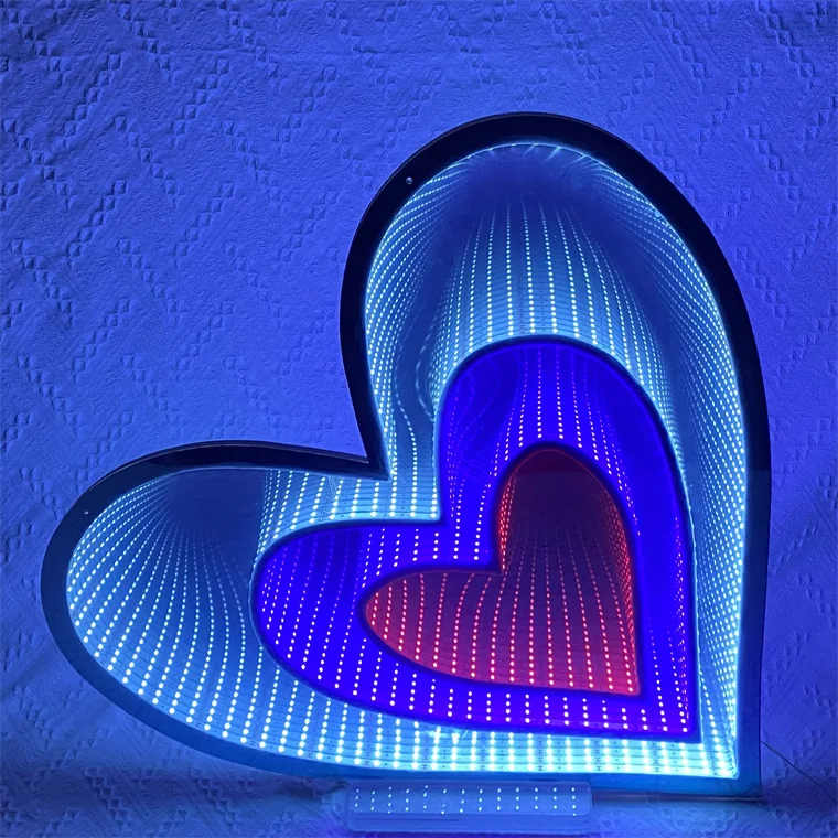 China Verified Factory Mirror Table Decoration Custom Led Neon Lamp Custom Neon Sign
