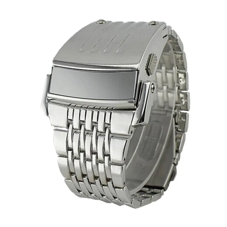 Men Sport LED Digital Watches Wholesale Water Resistant Creative Design Luminous Electronic Male Watch