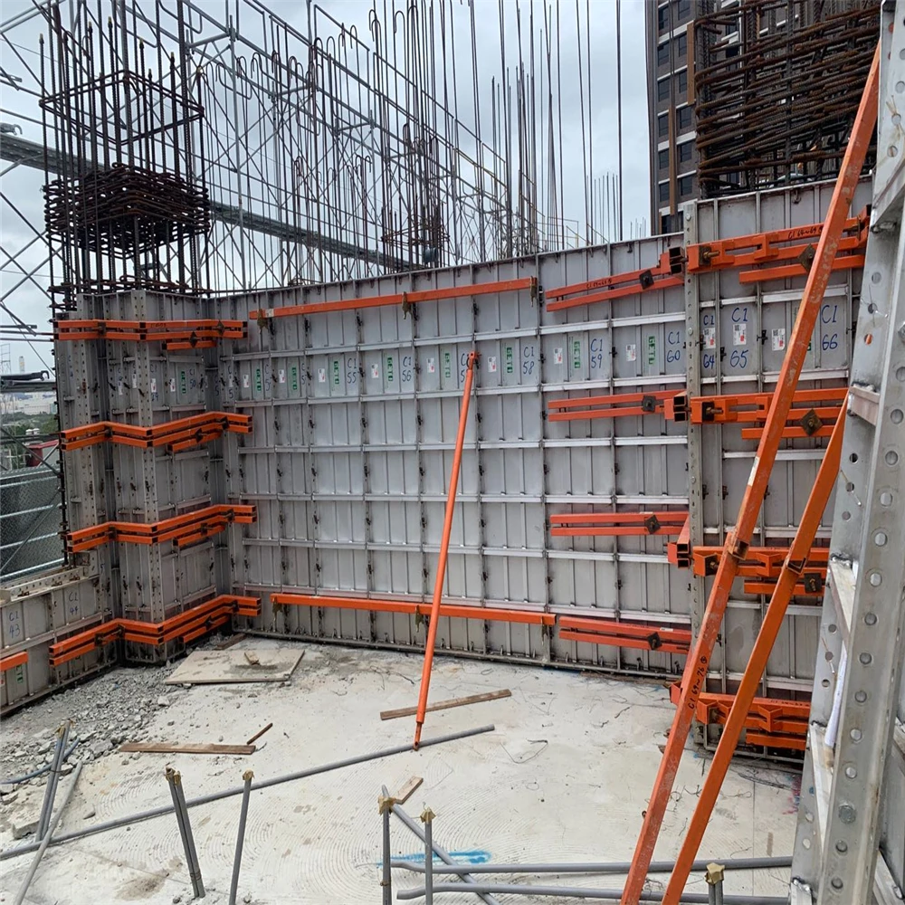 geto aluminum formwork Fast construction time concrete wall forms for sale with building metal materials