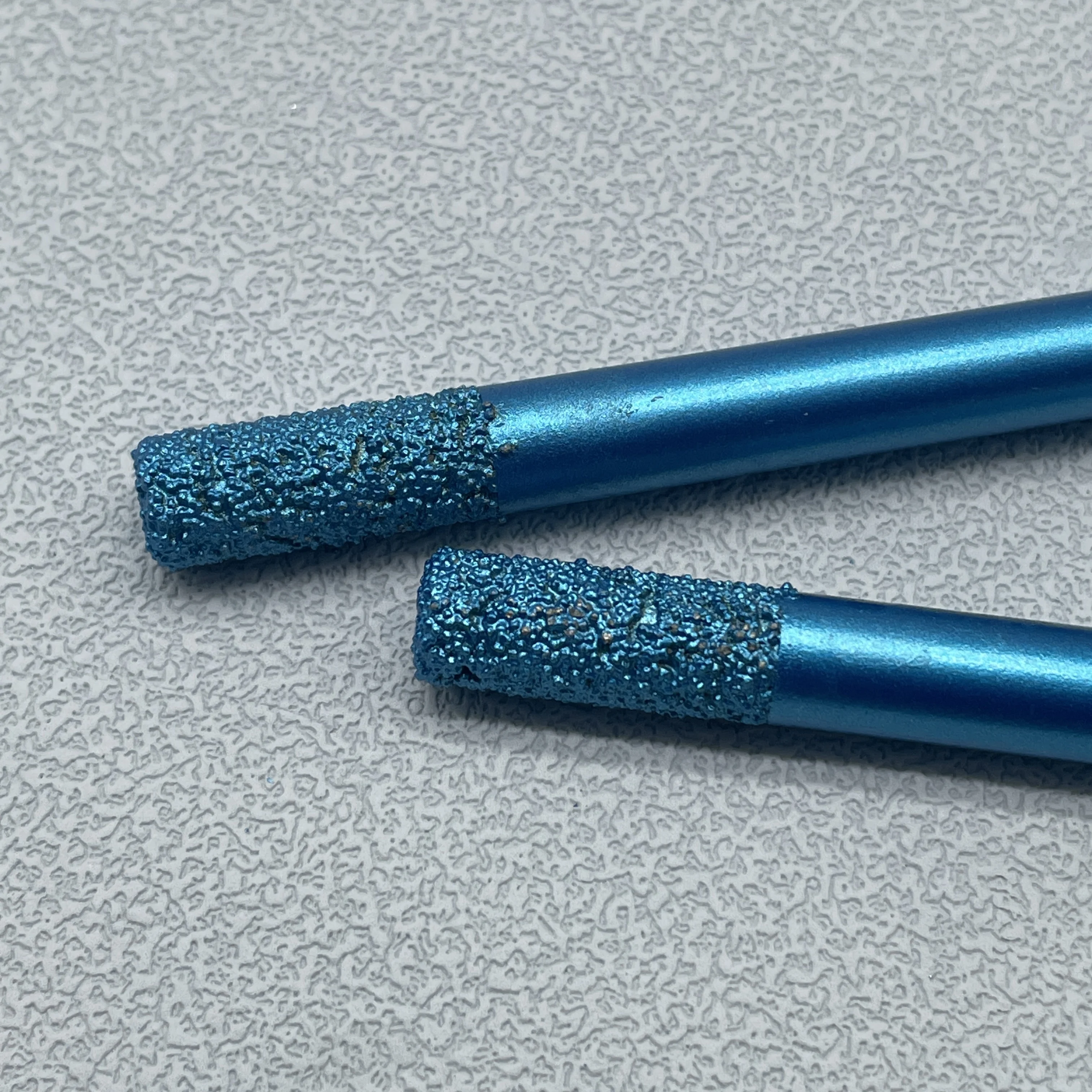 CNC Stone Cutting Tools Diamond Smelting Stone Craving Knife End Mill for Marble M8*90L