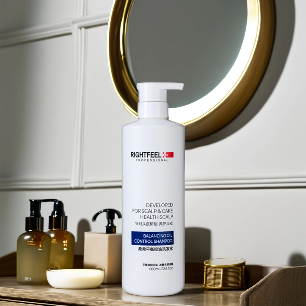 Очищающий 680 мл масляный шампунь высокого качества с ароматом для глубокой очистки длительный контроль масла и стойкое освежение.