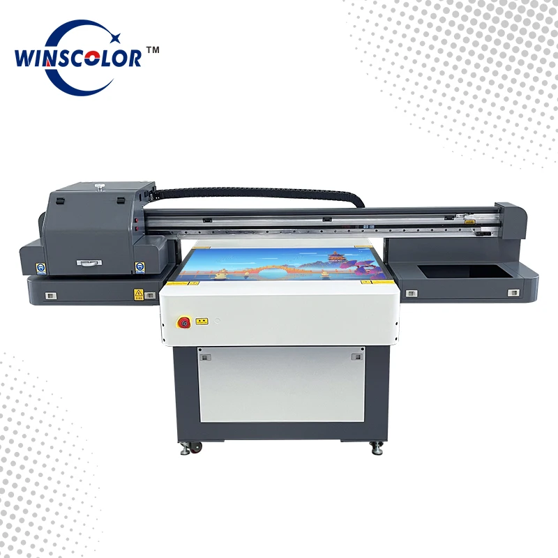 2024 uv flatbed printer 6090 high speed wood board UV digital ceramic tiles uv printer