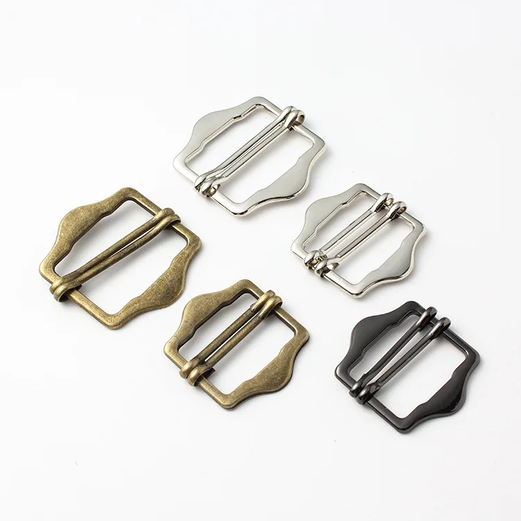 Metal Adjustable Gourd Dungarees Overalls Buckle  Alloy Slider Buckle For Backpack Adjuster Shoulder Strap Metal Buckles Garment