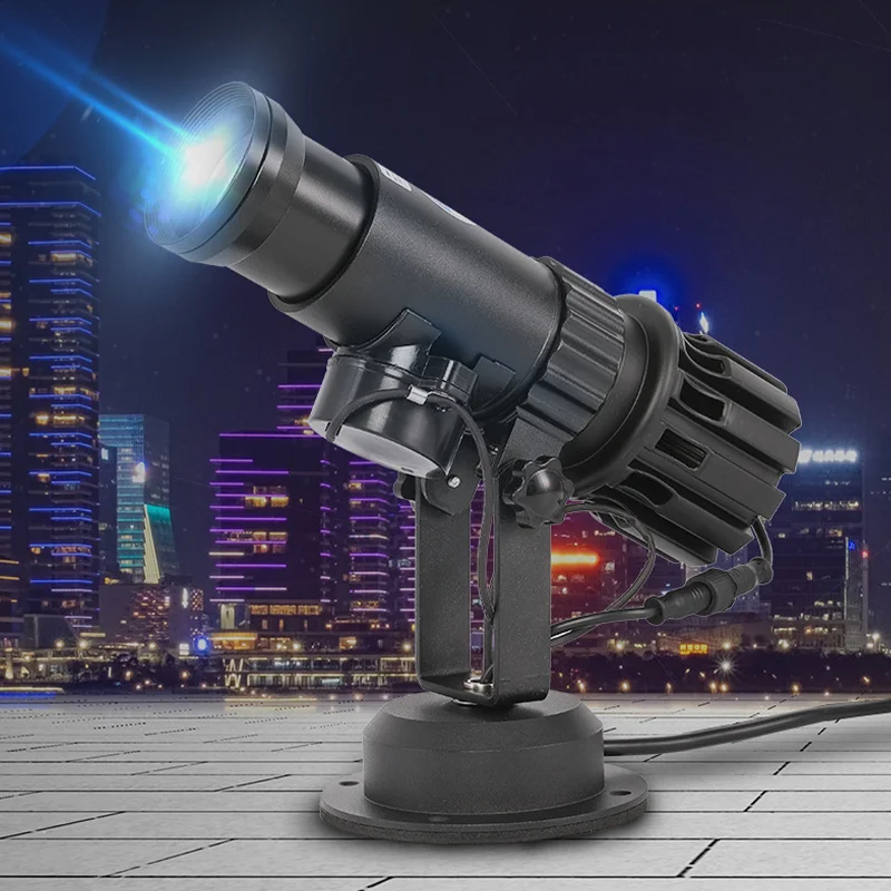 3D Advertising Custom Logo Projector Light Outdoor Logo Projector Gobo Multiple Logos Lens