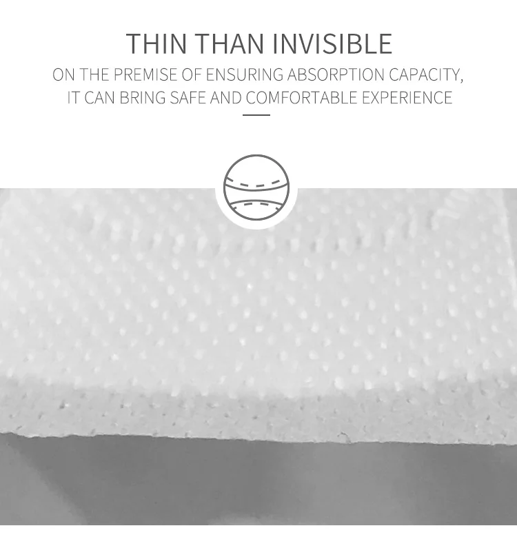 High Absorption Ultra Thin Cotton Disposable Menstruation Carefree Sanitary Napkin