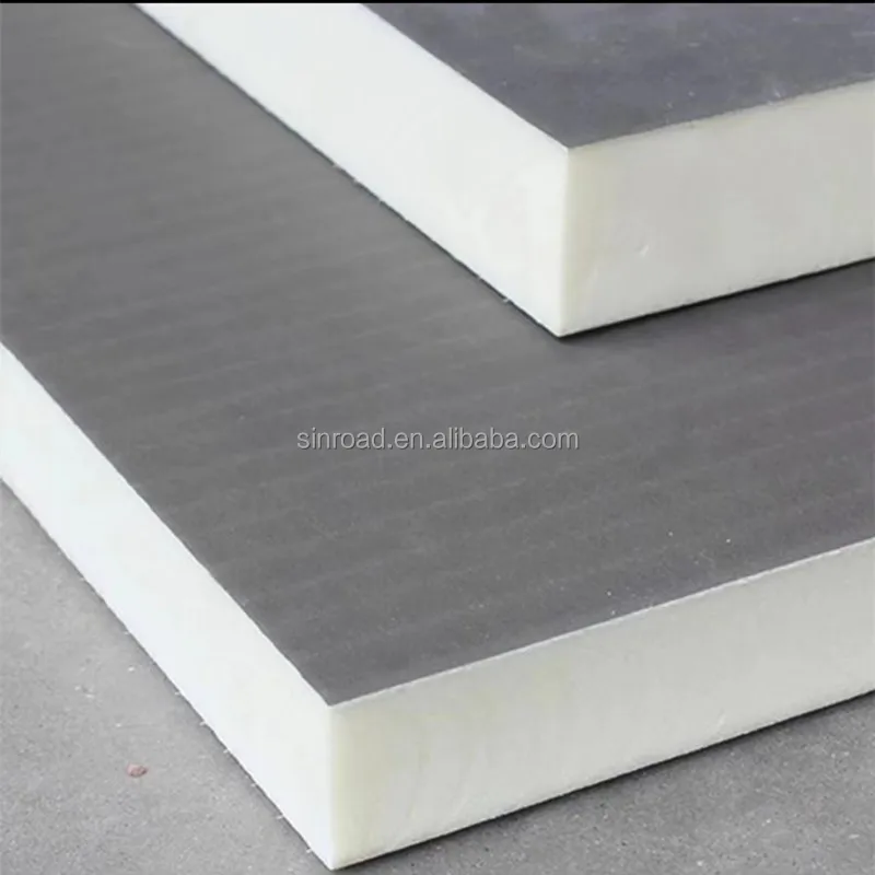 40k PIR low thermal conductivity rigid polyurethane foam sheet for cold storage insulation