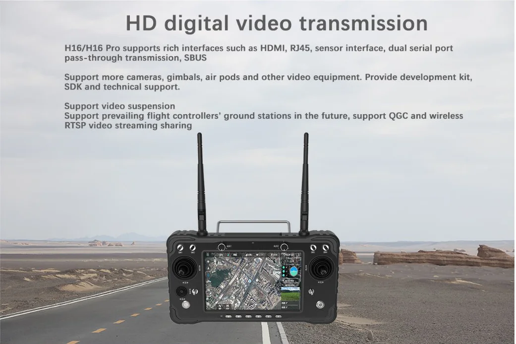 Пульт дистанционного управления Skydroid H16 / H16PRO 10 км 1080 контроллер приемник для радиоуправляемого вертолета самолета FPV