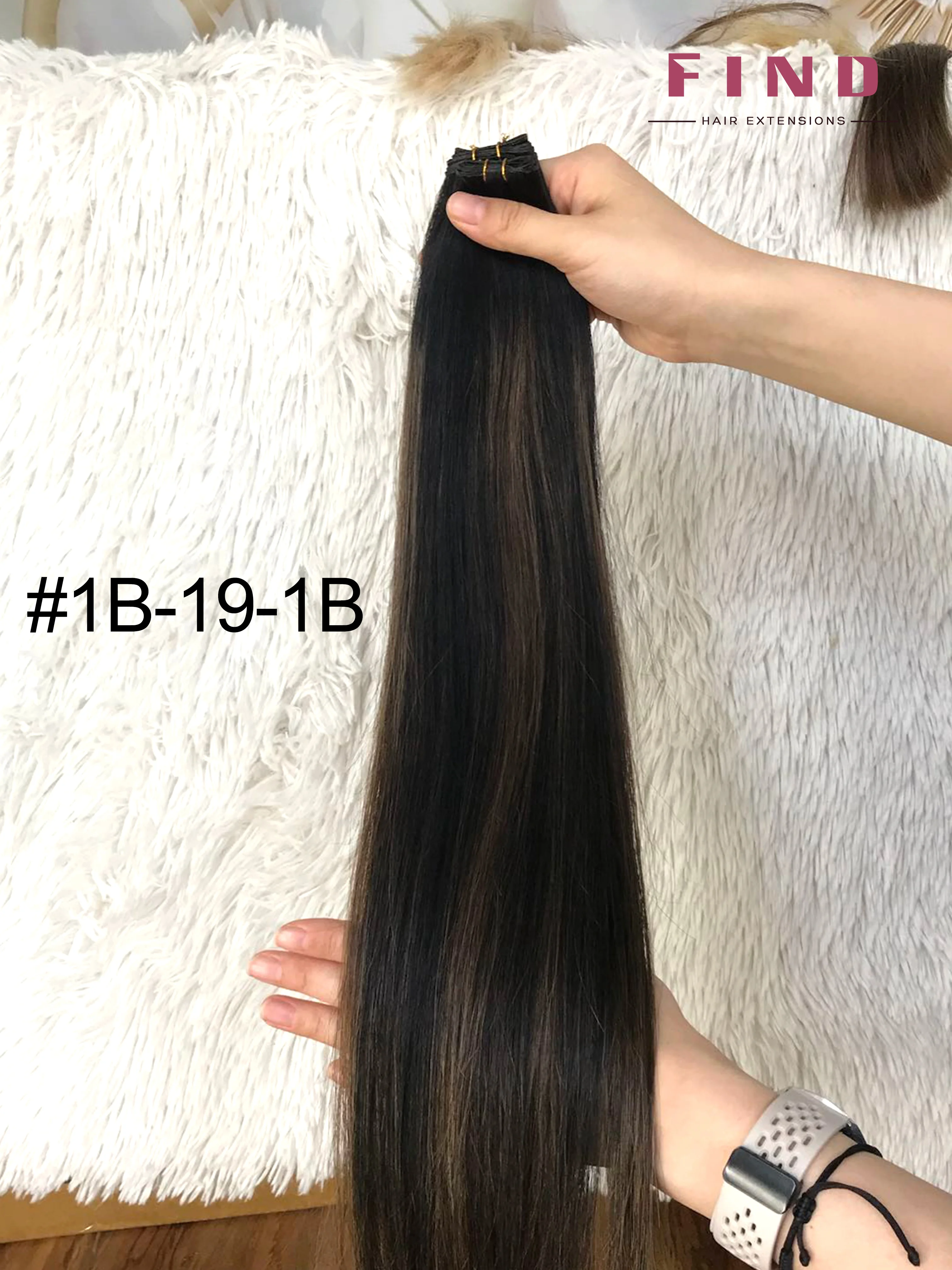 Stock Genius Weft Cuticle Intact Talent Weft  Russian Hair Chinese Hair 18 months Life Span Factory Direct