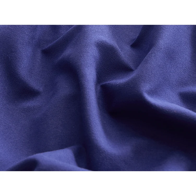 Solid color plain-dye 100% polyester fabric for bedding set 75x150D bedding fabric