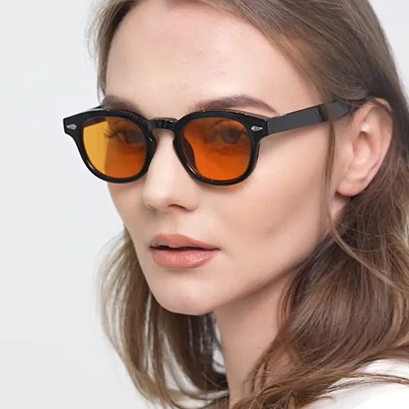 Fashion Outdoor Sunglasses Adult Hip Hop Sunglasses Night Vision Glasses Square Frame Retro Ladies Sun Glasses