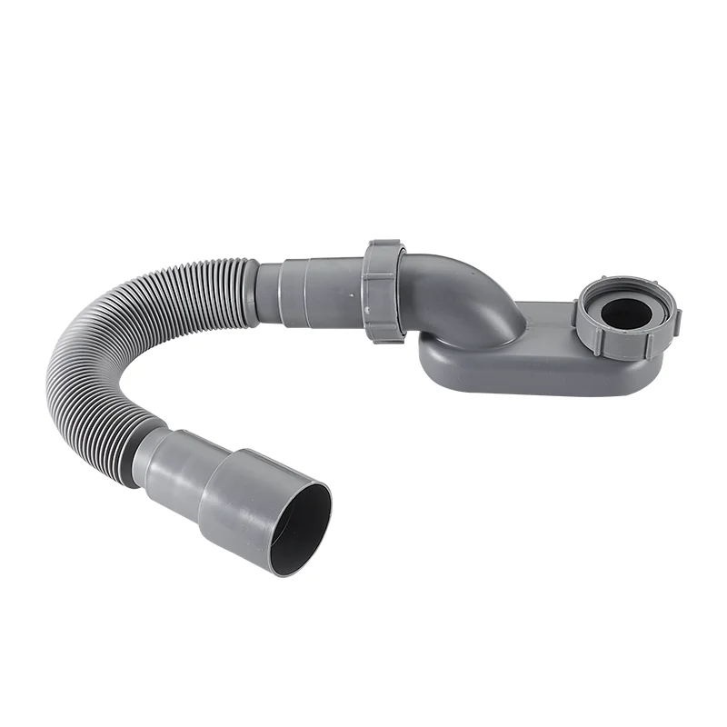 Factory Direct Bath Waste Drainer Pop-up Plastic Bathtub Drainer With Flexible Tube