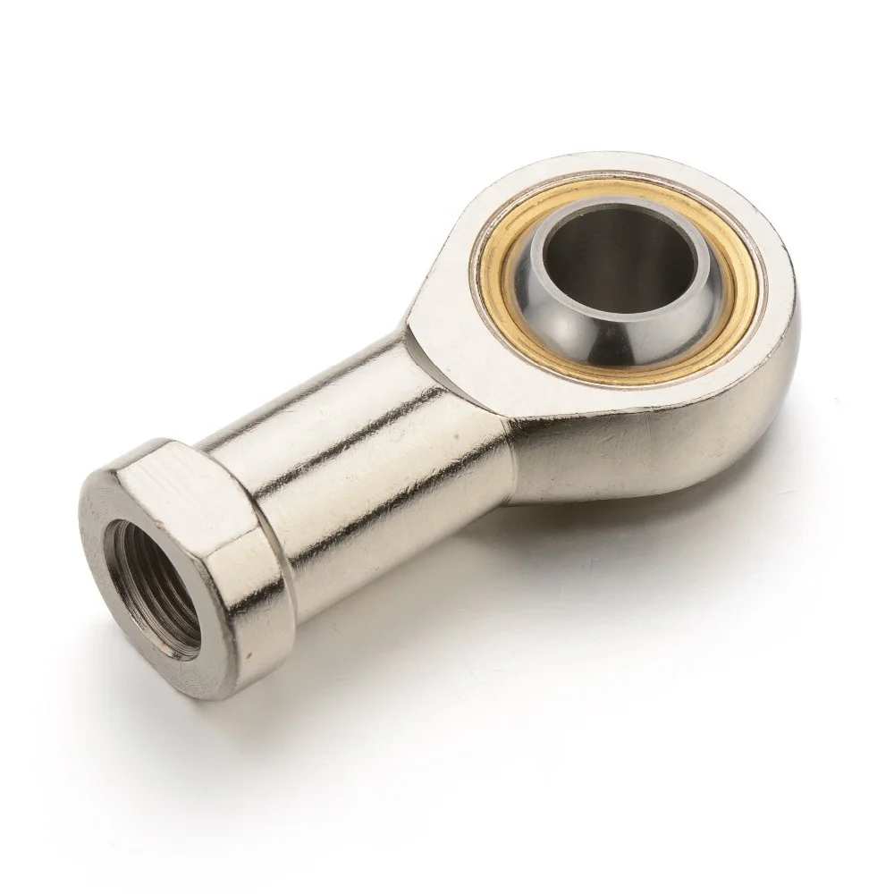 Self-lubricated plastic metric rod ends ball joint swivel bearings