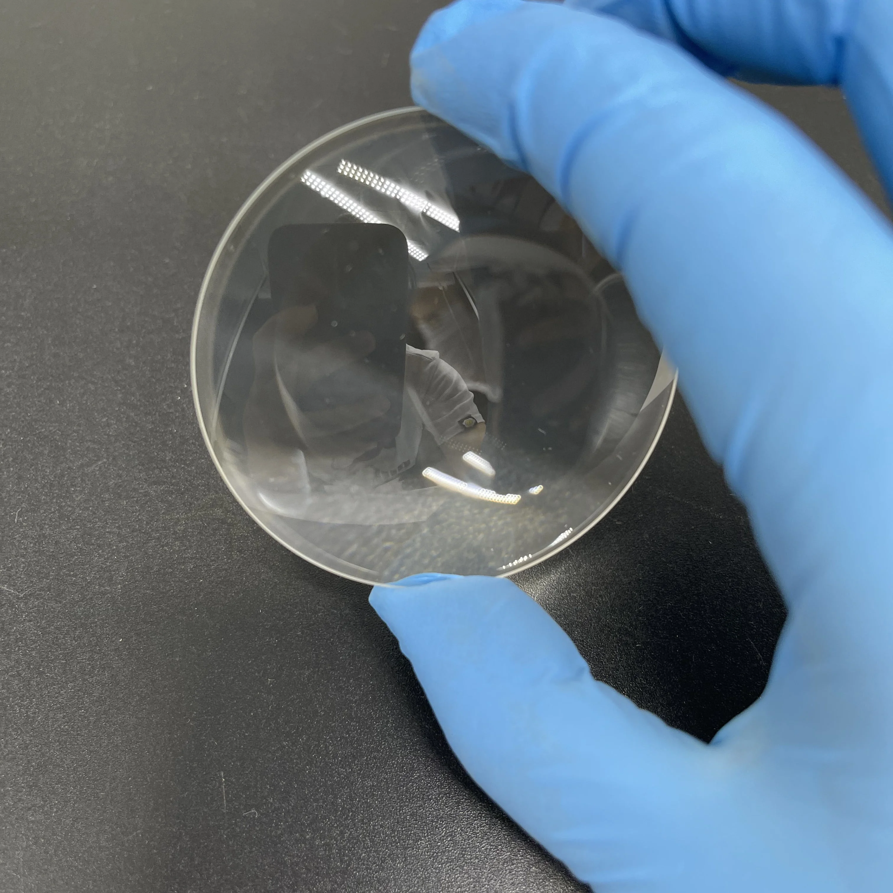 Custom K9 BK7 fused silica quartz optical biconvex lens