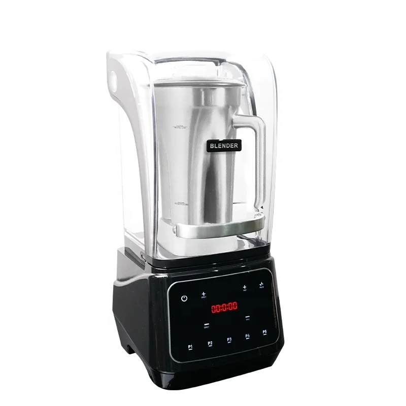 Hot Selling Commercial Food Processors Manual Control Heavy Duty Blenders And Juicers With Sound Enclosure