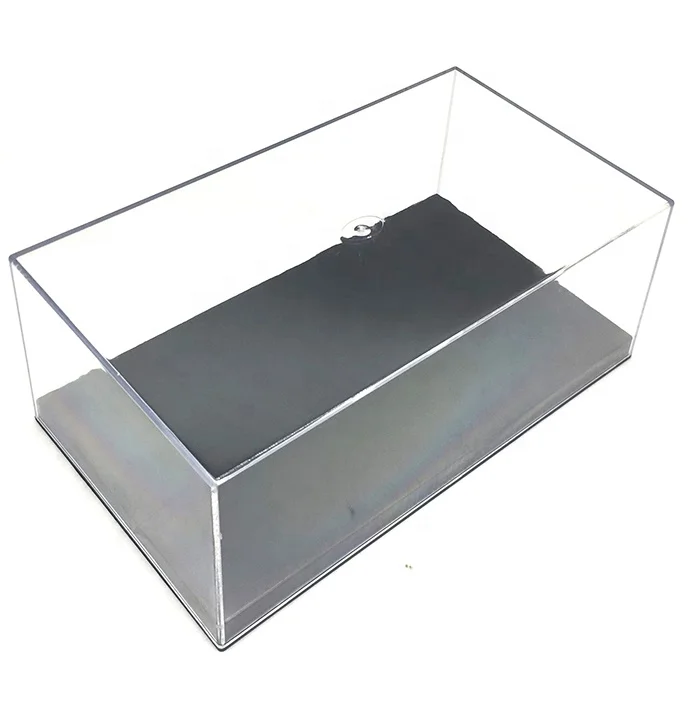 Display Box for 1:43 Diecast Model Car Transparent Protective Case Metal Vehicle Accessory Accept OEM Custom Size and Logo