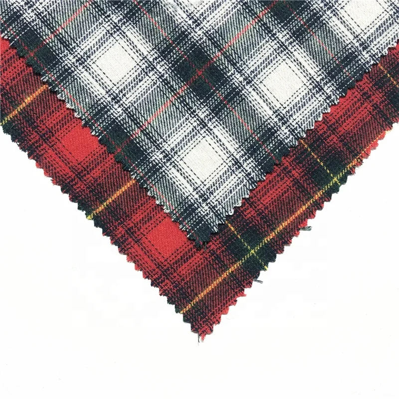 Низкая цена, тканая хлопковая ткань, школьная форма, юбка, ткань в клетку