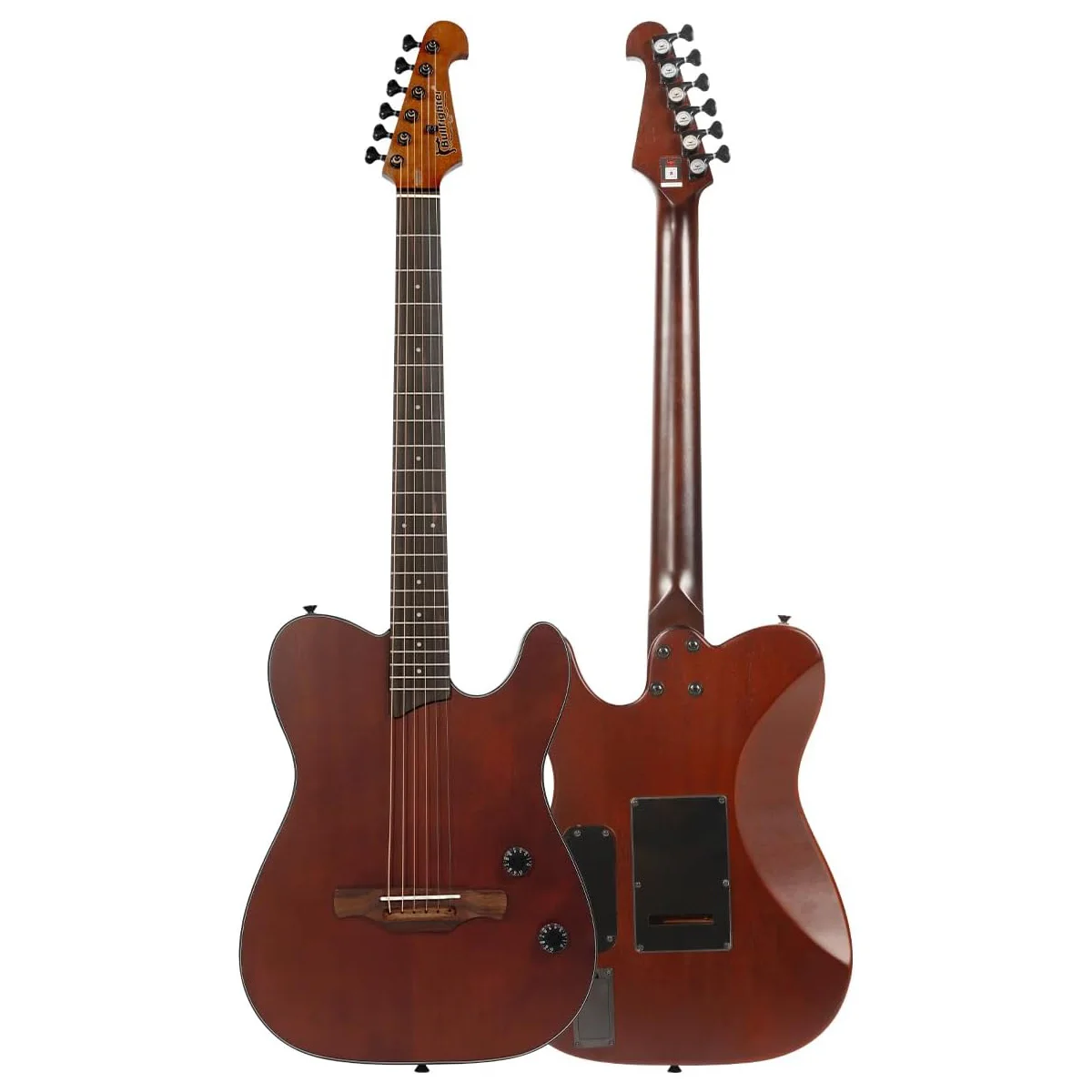 D-K6 Folk Daddario Steel Strings and Savarez Nylon String 22 Frets Fingerboard India Rosewood  Electric Guitar