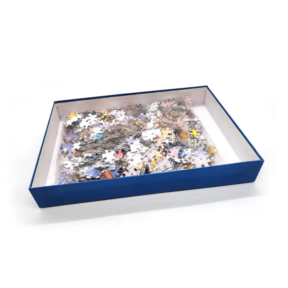 Custom DIY Jigsaw Puzzle Game Educational Cartoon Toy for Kids Made From Paper and Cardboard No. Jigsaw Map